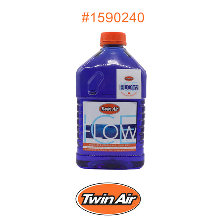 Twin Air IceFlow High Performance Engine Coolant (2.2 Liter / 2.32 QT)  - Ready-to-Use Coolant for Superior Cooling and Corrosion Resistance in Dirt Bikes, ATVs, UTVs, and Powersports