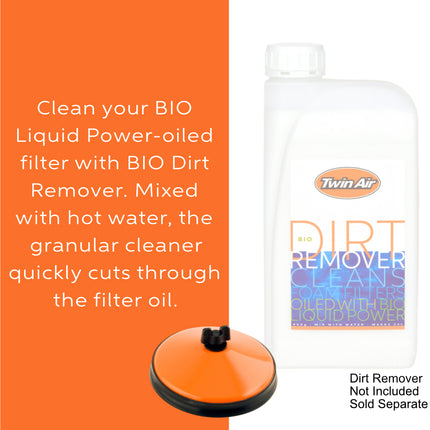 Twin Air Airbox Washing Cover for Yamaha YZ80 (1993-2001) & YZ85 (2002-2020) - Tough ABS Plastic Construction with Leak-Proof Rubber Sealing Ring (OEM Part # 5PA-14451-00-00)