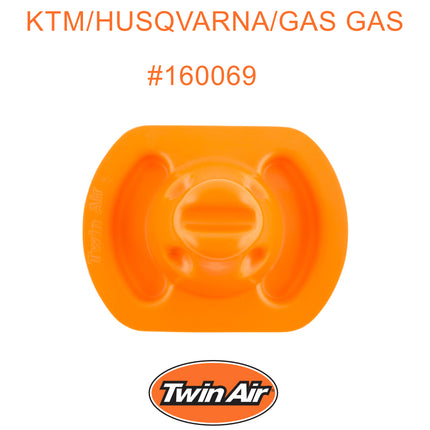 Twin Air Airbox Cover for KTM 65 SX (97-23), 400 LC-4 Duke (21-23), 620/625 LC-4 Duke (97-06), GasGas 65 MC (21-23), Husqvarna 65 TC (17-23) - Motorcycles (OEM Part # 58406015100)