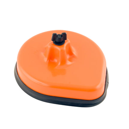 Twin Air Airbox Cover for Kawasaki 125 (90-91,94-08), 250 (90-07), 500 (90-91,94-04) - Tough ABS Plastic with Rubber Sealing Ring - Motorcycles (MX) (OEM Part # 11013-1264)