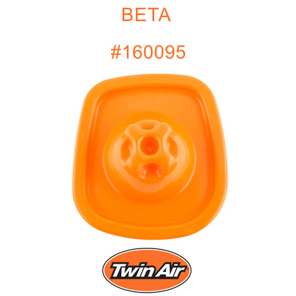 Twin Air Airbox Cover for Beta Enduro (Various Models) - Tough ABS Plastic with Rubber Sealing Ring - Essential Maintenance Accessory for Off-Road Motorcycles (MX) (OEM Part # 031.38.022.82.00)