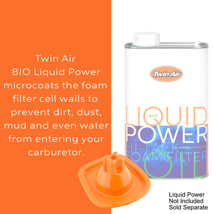 Twin Air Airbox Cover for Beta Enduro (Various Models) - Tough ABS Plastic with Rubber Sealing Ring - Essential Maintenance Accessory for Off-Road Motorcycles (MX) (OEM Part # 031.38.022.82.00)