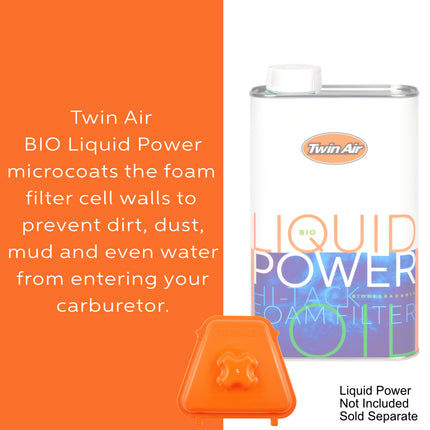 Twin Air Airbox Wash Cover for Yamaha YZ450F 2018–2022 YZ250F 2019–2022 YZ450FX YZ250FX WR450F – Part# 160114