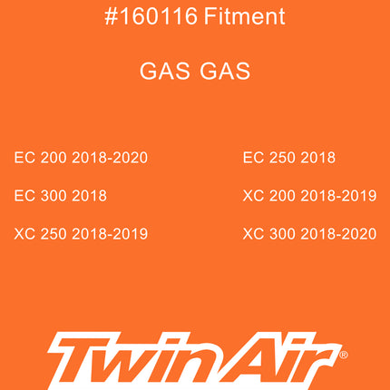 Twin Air Airbox Cover for GasGas and Rieju (Various Models) - Tough ABS Plastic with Rubber Sealing Ring - Essential Maintenance Accessory for Off-Road Motorcycles (MX) (OEM Part # 0/001.070.9100)