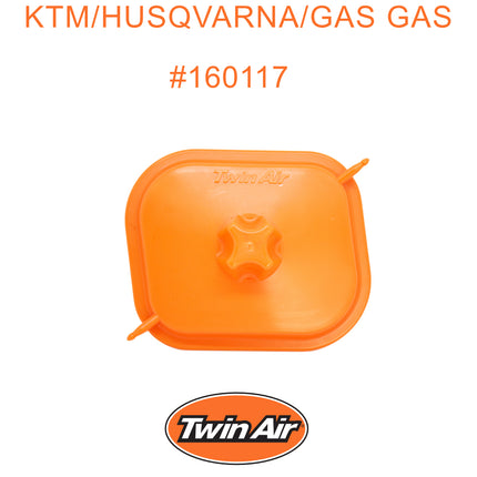 Twin Air Airbox Cover for GasGas MC 85 / KTM SX 85 / Husqvarna TC 85 (2018-2025) - Tough ABS Plastic with Rubber Sealing Ring - Off-Road Motorcycles (MX) (OEM Part # 47206015000)