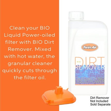 Twin Air Airbox Cover for GasGas MC 85 / KTM SX 85 / Husqvarna TC 85 (2018-2025) - Tough ABS Plastic with Rubber Sealing Ring - Off-Road Motorcycles (MX) (OEM Part # 47206015000)