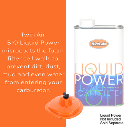 Twin Air Airbox Cover for Yamaha YZ 65 (2018-2025)  - Tough ABS Plastic with Rubber Sealing Ring - Essential Maintenance Accessory for Off-Road Motorcycles (MX) (BR8-14451-00-00)