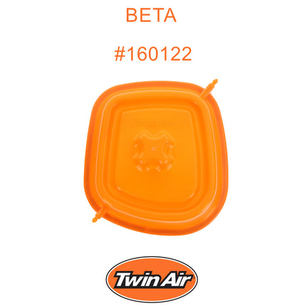 Twin Air Airbox Cover for Beta RR 480 4T/RR 430 4T/RR 390 4T/RR 350 4T/RR 300 2T/RR 250 2T/RR 200 2T/RR 125 2T (20-24)-Plastic w/ Rubber Sealing Ring - Motorcycles (MX)(OEM Part # 031.38.022.82.00)