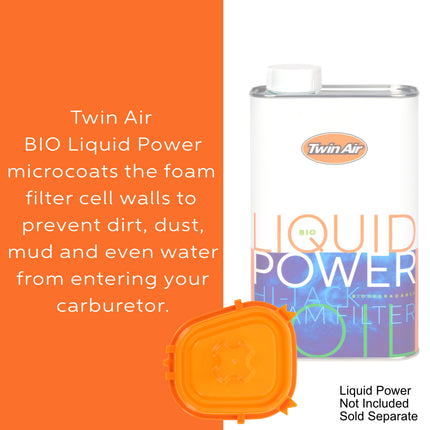 Twin Air Airbox Cover - Fits Honda CRF450RX, CRF450R, CRF450RWE (2021-2024), CRF250R, CRF250RX (2022-2024) - Motorcycles (MX) (OEM Part # 17213-MKE-AF0)