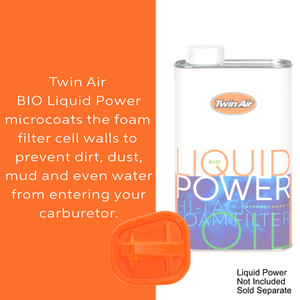 Twin Air Airbox Cover with Kit #150231c - Fits Honda CRF450RX, CRF450R, CRF450RWE (2021-2024), CRF250R, CRF250RX (2022-2024) - Motorcycles (MX) (OEM Part # 17215-MKE-A00)