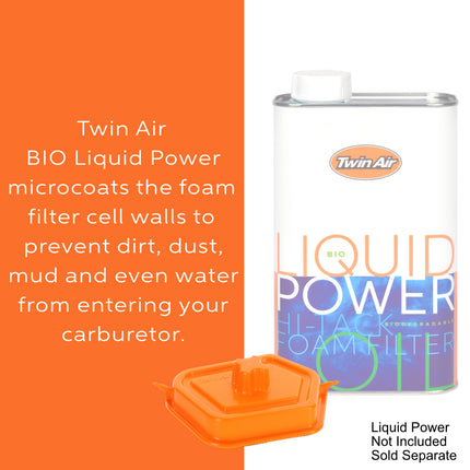 Twin Air Airbox Cover KTM / Husqvarna / GasGas (Various Models) -  Rubber Seal for Safe Airbox Cleaning and Maintenance - Off Road Motorcycles (MX) (OEM Part # A46006015000)
