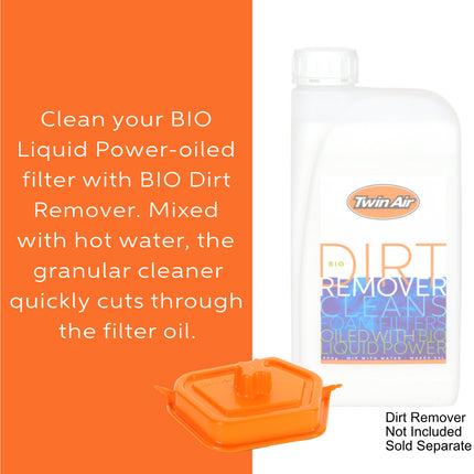 Twin Air Airbox Cover KTM / Husqvarna / GasGas (Various Models) -  Rubber Seal for Safe Airbox Cleaning and Maintenance - Off Road Motorcycles (MX) (OEM Part # A46006015000)