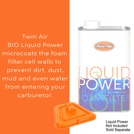 Twin Air Airbox Cover for Yamaha YZ450F (23-25), WR450F/YZ 450FX/YZ 250F (24-25), YZ 250FX/WR 250 F (25), Fantic XXF 450 (24-25) - Off Road Motorcycles (MX) (OEM Part #BHR-14451-00-00)