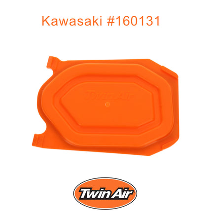 Twin Air Airbox Cover for Kawasaki KX450F (2024) - Tough ABS Plastic with Rubber Seal for Secure Airbox Cleaning and Maintenance - Off Road Motorcycles (MX) (OEM Part # 11013-0833)
