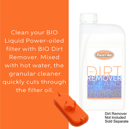 Twin Air Airbox Cover for KTM SX 50 / Husqvarna TC 50 / GasGas MC 50 (2024-2025) - Plastic with Rubber Seal for Secure Airbox Cleaning and Maintenance - Motorcycles (MX) (OEM Part # A40006015000)