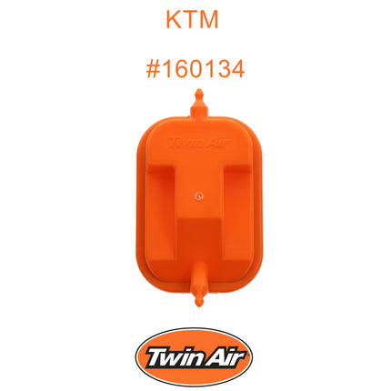 Twin Air Airbox Cover for KTM SX 65 / Husqvarna TC 65 / GasGas MC 65 (2024-2025) - Plastic with Rubber Seal for Secure Airbox Cleaning and Maintenance - Motorcycles (MX) (OEM Part # A40506015000)