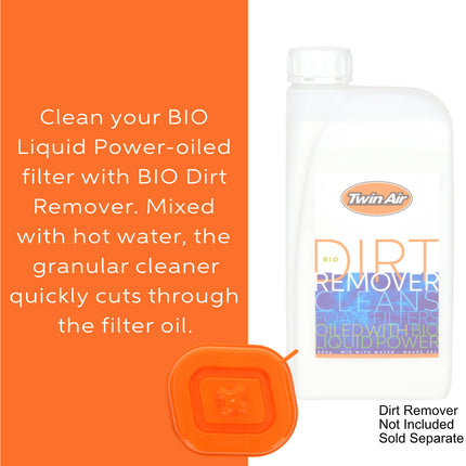 Twin Air Airbox Cover for Triumph TF 250-X (2024-2025) - Tough ABS Plastic with Rubber Seal for Secure Airbox Cleaning and Maintenance - Motorcycles (MX) (OEM Part # T2205329)