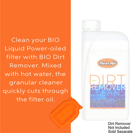 Twin Air Airbox Cover for Kawasaki KX 250 / KX 250X (2025) - Plastic with Rubber Seal for Secure Airbox Cleaning and Maintenance - Off Road Motorcycles (MX) (OEM Part # 11013-0845)