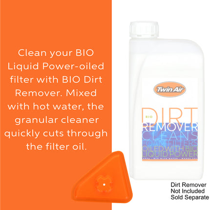 Twin Air Airbox Cover (for PowerFlow Kit) for Honda CRF 250R/250RX/250RWE/450R/450RX/450RWE (2025) - Plastic with Rubber Seal for Secure Airbox Cleaning - Motorcycles (MX) (OEM Part # 17213-K95-AG0)