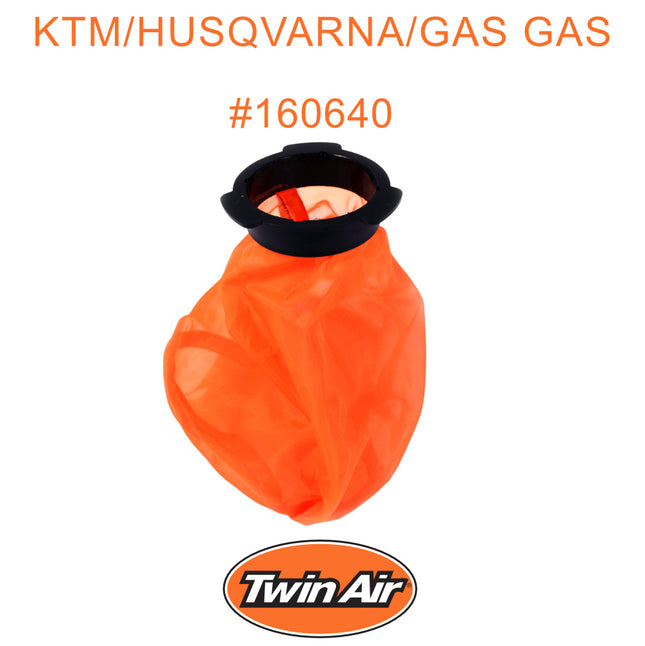 Twin Air Fuel Filter with Monofilament Screen for KTM, Husquvarna, and GasGas Dirt Bikes - 40-Micron Filtration & Custom-Fit Flange (OEM Part # 16956-NX4-701)