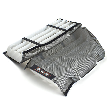 Twin Air Radiator Sleeves For KTM & Husqvarna Dirt Bikes - Nylon-Coated Glass Yarn Mesh for Mud and Dirt Protection