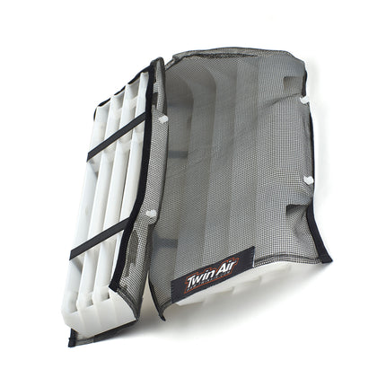 Twin Air Radiator Sleeves For KTM & Husqvarna Dirt Bikes - Nylon-Coated Glass Yarn Mesh for Mud and Dirt Protection