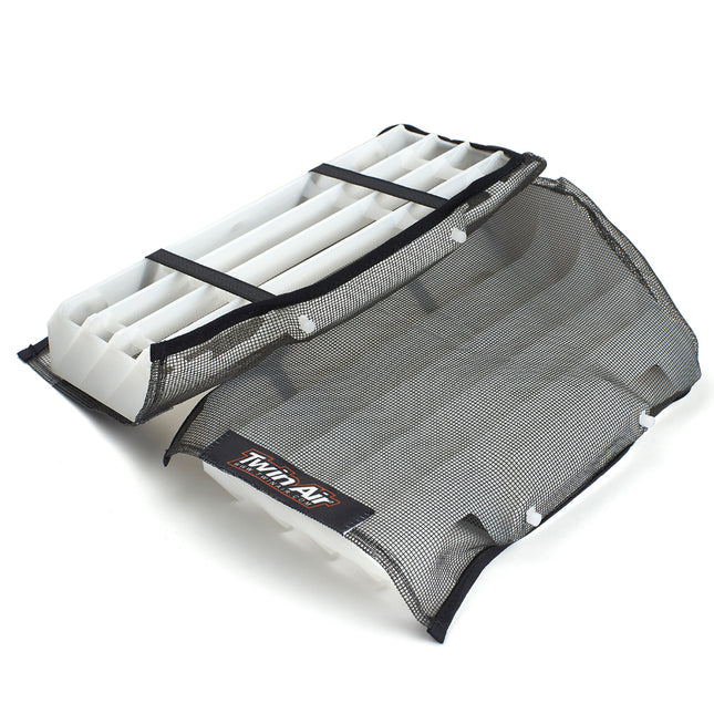 Twin Air Radiator Sleeves For KTM & Husqvarna Dirt Bikes - Nylon-Coated Glass Yarn Mesh for Mud and Dirt Protection