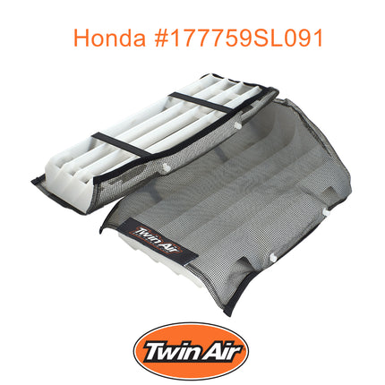 Twin Air Radiator Sleeves For KTM & Husqvarna Dirt Bikes - Nylon-Coated Glass Yarn Mesh for Mud and Dirt Protection
