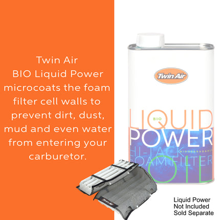 Twin Air Radiator Sleeves For KTM & Husqvarna Dirt Bikes - Nylon-Coated Glass Yarn Mesh for Mud and Dirt Protection