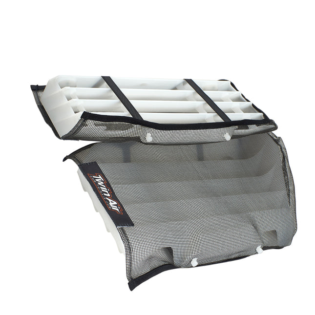 Twin Air Radiator Sleeves For KTM & Husqvarna Dirt Bikes - Nylon-Coated Glass Yarn Mesh for Mud and Dirt Protection