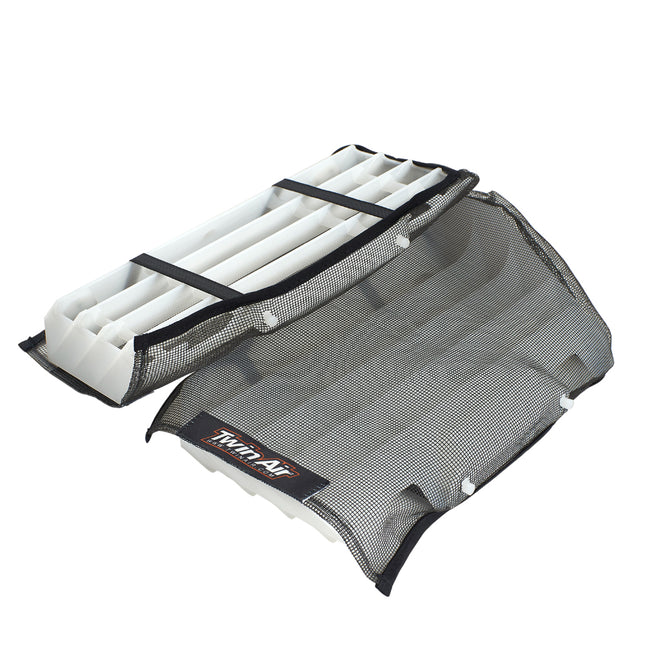 Twin Air Radiator Sleeves For KTM & Husqvarna Dirt Bikes - Nylon-Coated Glass Yarn Mesh for Mud and Dirt Protection
