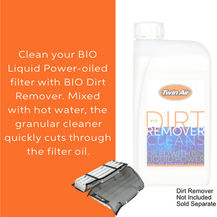 Twin Air Radiator Sleeves For KTM & Husqvarna Dirt Bikes - Nylon-Coated Glass Yarn Mesh for Mud and Dirt Protection