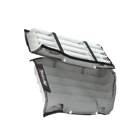 Twin Air Radiator Sleeves For KTM & Husqvarna Dirt Bikes - Nylon-Coated Glass Yarn Mesh for Mud and Dirt Protection