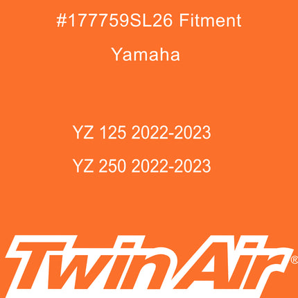 Twin Air Radiator Sleeves For KTM & Husqvarna Dirt Bikes - Nylon-Coated Glass Yarn Mesh for Mud and Dirt Protection