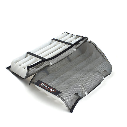 Twin Air Radiator Sleeves For KTM, GasGas, & Husqvarna Dirt Bikes - Nylon-Coated Glass Yarn Mesh for Mud and Dirt Protection