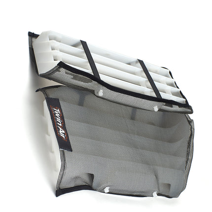 Twin Air Radiator Sleeves For KTM, GasGas, & Husqvarna Dirt Bikes - Nylon-Coated Glass Yarn Mesh for Mud and Dirt Protection