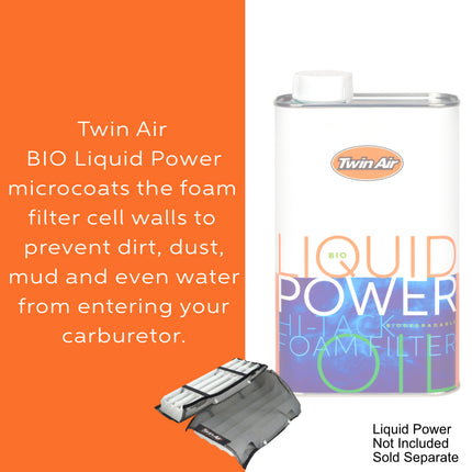 Twin Air Radiator Sleeves For KTM, GasGas, & Husqvarna Dirt Bikes - Nylon-Coated Glass Yarn Mesh for Mud and Dirt Protection