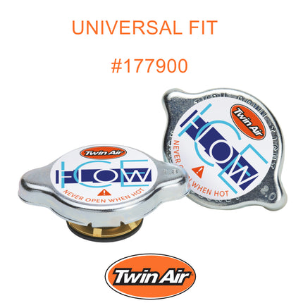 Twin Air High-Pressure 26 PSI Radiator Cap for Kawasaki, Honda, Yamaha, and Suzuki ATVs - High-Performance Off-Road Motocross Replacement Radiator Cap Works on Various Models