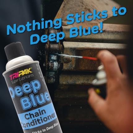 TRIPAK Deep Blue Chain Conditioner - Advanced Anti-Wear Formula (12 Pack)
