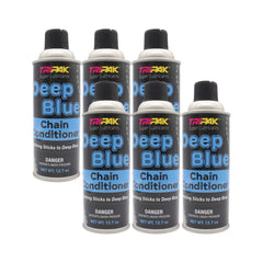 TRIPAK Deep Blue Chain Conditioner - Advanced Anti-Wear Formula (6 Pack)