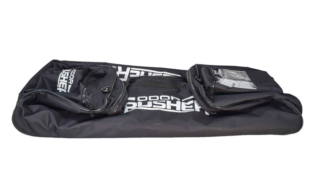 Odor Crusher Roller Duffle Bag with Ozone Generator Eliminates Odors on Clothing