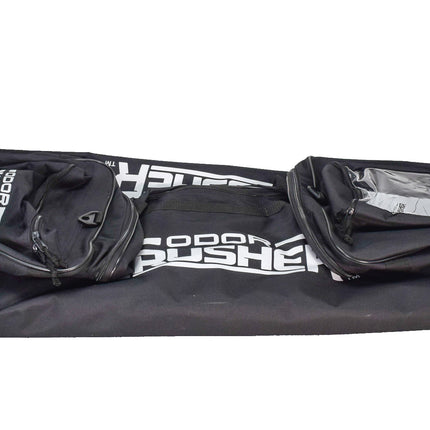 Odor Crusher Roller Duffle Bag with Ozone Generator Eliminates Odors on Clothing