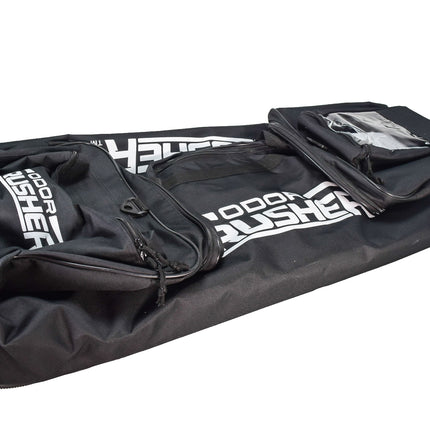 Odor Crusher Roller Duffle Bag with Ozone Generator Eliminates Odors on Clothing