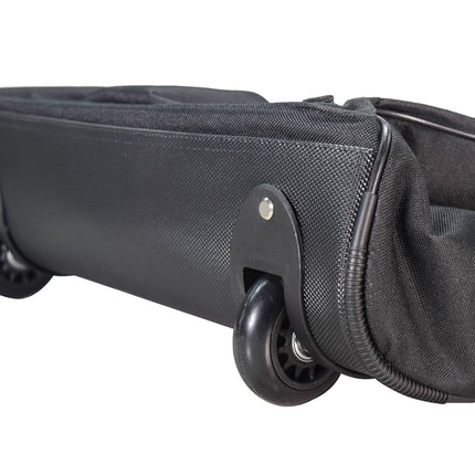 Odor Crusher Roller Duffle Bag with Ozone Generator Eliminates Odors on Clothing