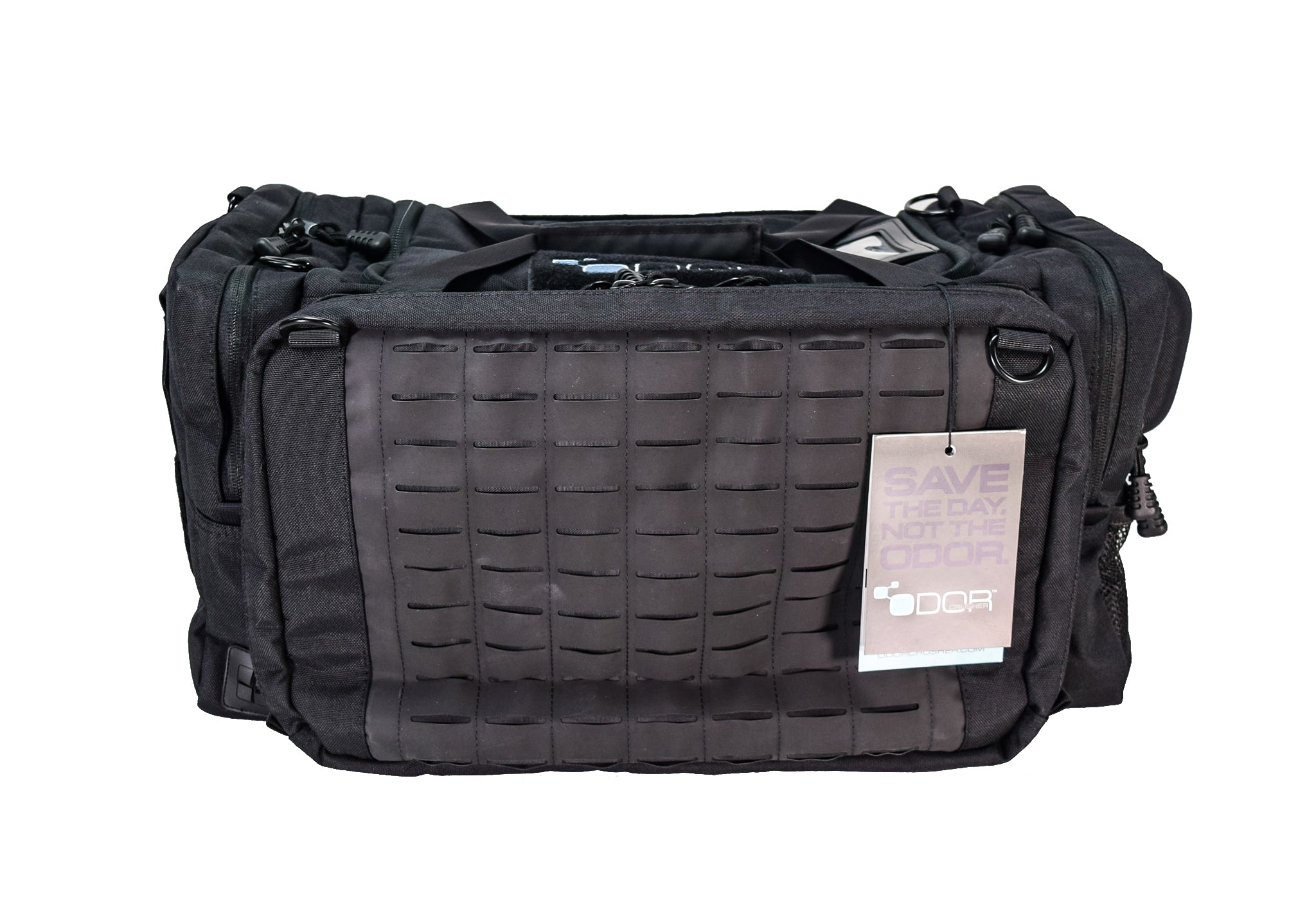 Odor Crusher Ozone 2.0 Black Mission Duty Bag (20”) Eliminates Odors On Any Gear