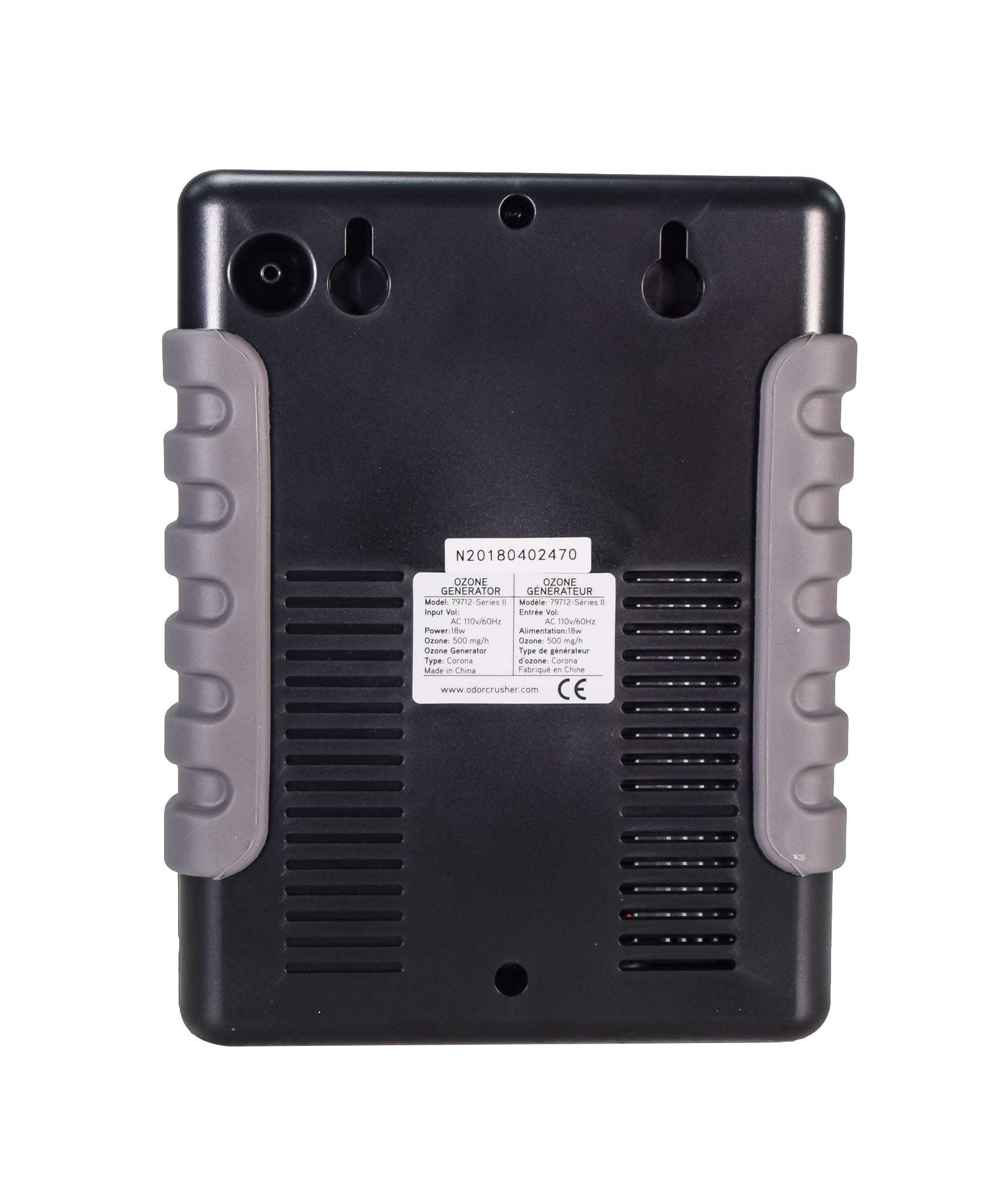 Odor Crusher Ozone 3.0 Black Mission Duty Bag (20”) Eliminates Odors On Any Gear