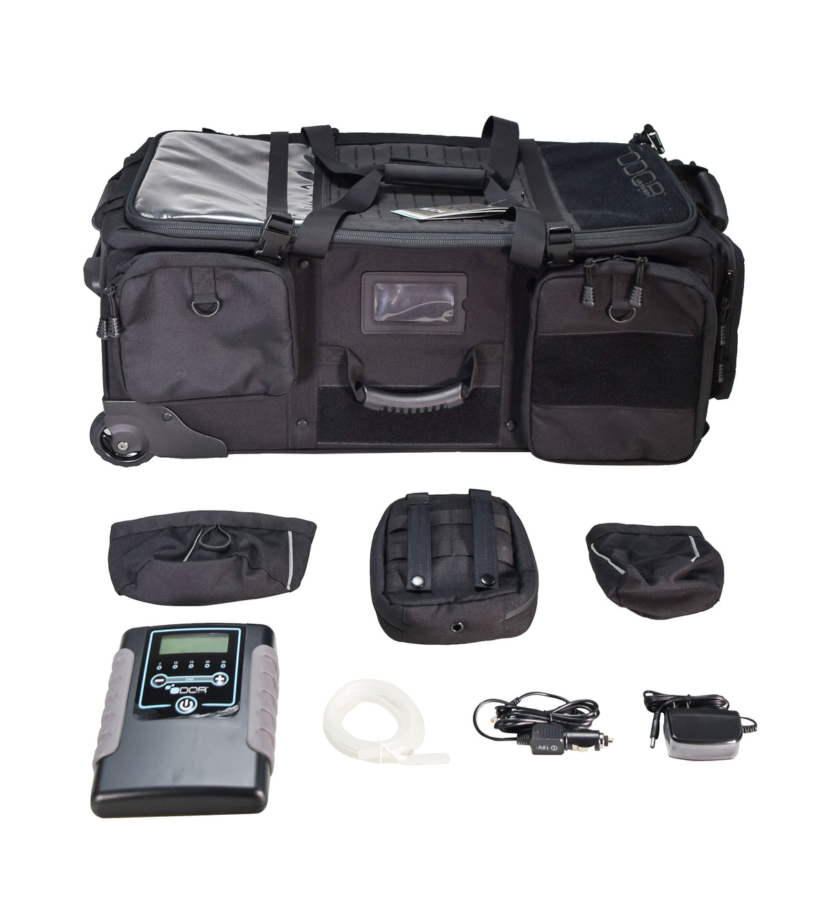 Odor Crusher Ozone K-9 Rolling Transport Bag (28″) Eliminates Odors On Any Gear