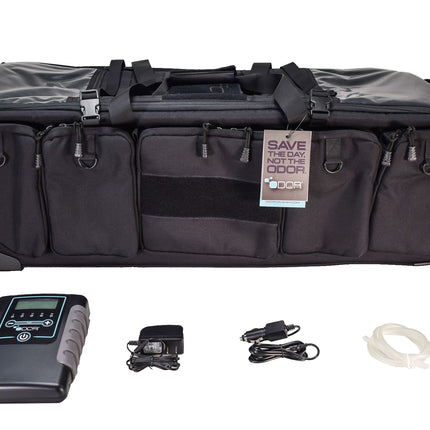 Ozone Black Rolling Transport Duffle Bag (38.5″)Eliminates Odors On Any Gear
