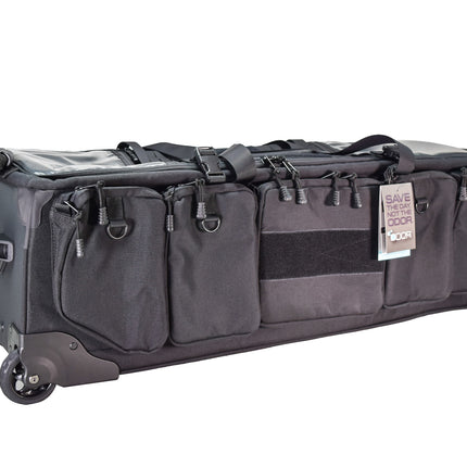 Ozone Black Rolling Transport Duffle Bag (38.5″)Eliminates Odors On Any Gear