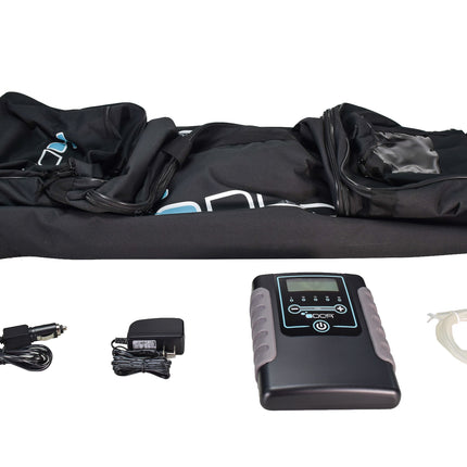 Odor Crusher Roller Duffle Bag with Ozone Generator Eliminates Odors on Clothing